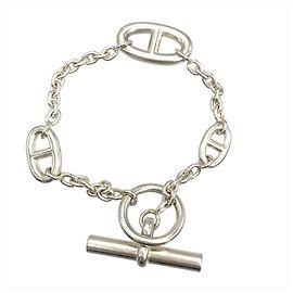Hermès Bracciale Hermes Chaine d'Ancre Farandole Argento