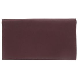 Hermès Hermes Citizen Twill Long Wallet Prune