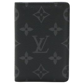 Portacarte Monogram Eclipse Louis Vuitton Marrone Nero Monogramma