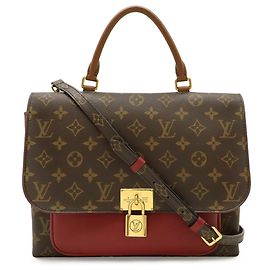 Bolso Louis Vuitton Monogram Marignan Fucsia Monograma