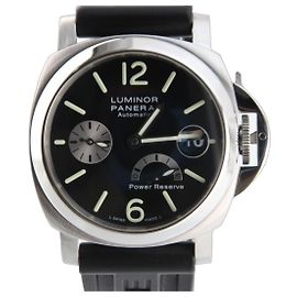 Panerai Luminor Power Reserve PAM00125 40mm Preto Automático Preto