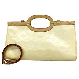 Bolsa Louis Vuitton Vernis Roxbury Drive Branco