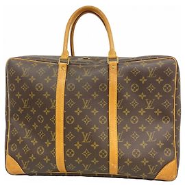 Borsa Louis Vuitton Boston Monogram Sirius 45 Marrone
