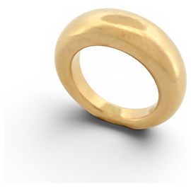 CHAUMET JONC ANNEAU RING 092764 T52 18K YELLOW GOLD 8.7GR SOLID GOLD RING Golden