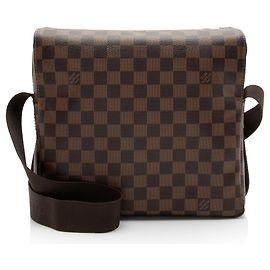 Louis Vuitton Damier Ebene Naviglio Messenger Brown