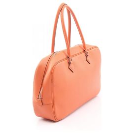 Hermès Bolsa de couro Hermes Plume Elan 28 Laranja