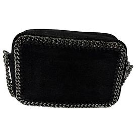 Stella Mc Cartney Borsa Stella McCartney Falabella Mini Camera in ecopelle nera Nero
