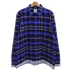 Autre Marque Camicia in cotone uniform experiment Blu Altro