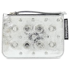 Autre Marque Dsquared2 Kartenetui Silber