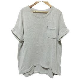Top de punto de manga corta Brunello Cucinelli Beige Otro