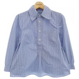 Camicia a righe Prada Blu