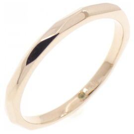 Autre Marque Au750 Pink Gold Peridot Ring Pink