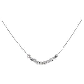 Autre Marque Collar de oro blanco Au750 Plata