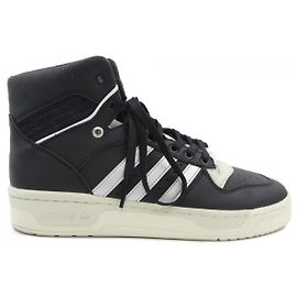 Autre Marque Baskets Adidas Noir Argenté Blanc