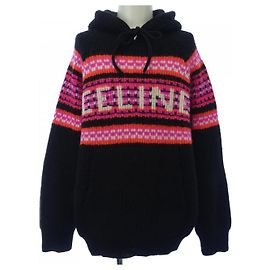 Céline Moletom Celine 2AC23579S Preto Rosa Laranja