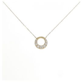 Autre Marque Collier en diamant Au750 Doré