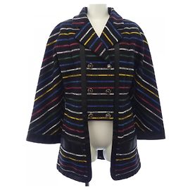 Chanel Jacket Black Red Green Yellow