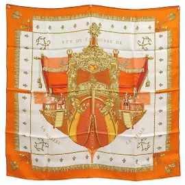 Hermès Hermes Regate Schal Permabrass Orange