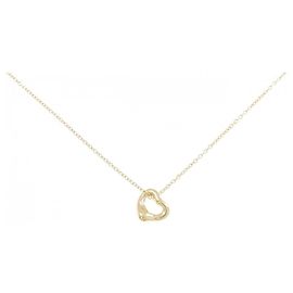 Tiffany & Co Collier Tiffany Open Heart Doré