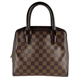 Sac à main Louis Vuitton Damier Brera Damier ebène