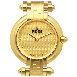 Fendi Gold Plated Quartz Wristwatch Other