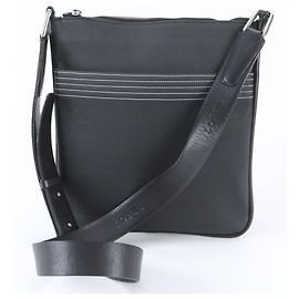 Mallette Loewe en cuir noir Noir
