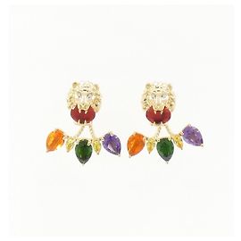 Pendientes Gucci Lion Head Stud Otro