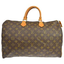 Louis Vuitton Speedy Monogram Canvas 40 Brown