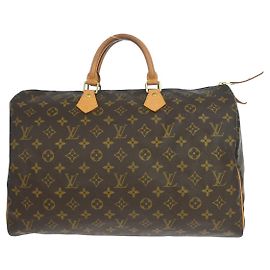 Louis Vuitton Speedy Monogram Canvas 40 Brown