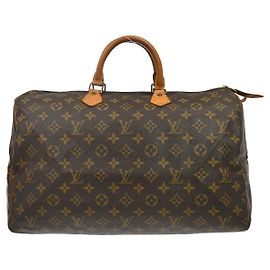 Bolsa Louis Vuitton Speedy Monogram Canvas 40 Marrom