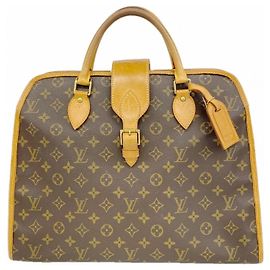 Mallette Louis Vuitton Monogram Rivoli Marron