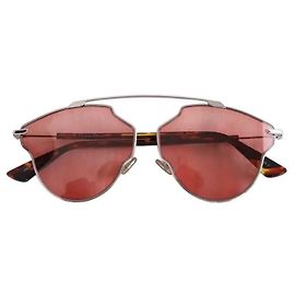 Dior Gafas de sol marrones Castaño