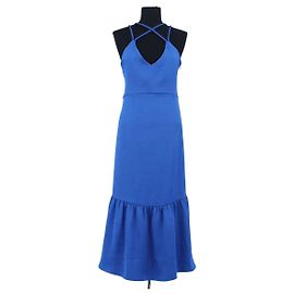 Claudie Pierlot Blaues Kleid Blau