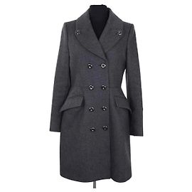 Burberry Abrigo gris Gris