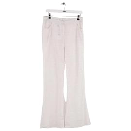Dior Pantalón recto blanco Blanco