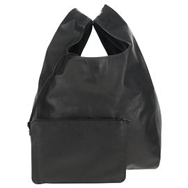 Sac cabas LOUIS VUITTON Monogram Shadow Black M43679 LV Auth TR218 Noir