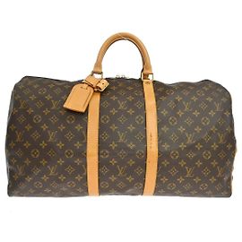 Louis Vuitton Keepall Monogram Canvas 55 Marrom
