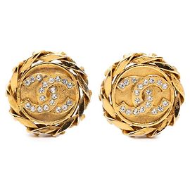 Orecchini tondi vintage Chanel Coco Mark Altro