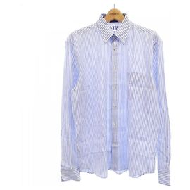 Autre Marque Camicia in cotone PAUL&SHARK Blu Altro