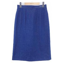 LEONARD FASHION Rock Blau Marineblau