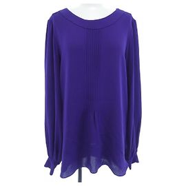 Chanel Seidentop Lila