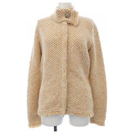 Giacca Chanel P21869V01377 03A Beige Arancione Giallo