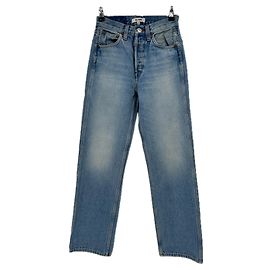 Jean Re/Done en coton bleu Taille 24 Bleu