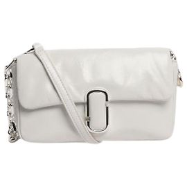 Marc Jacobs Mini sac pochette J Marc blanc Blanc