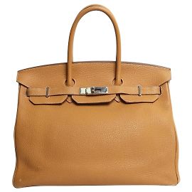 Hermès Bolsa Birkin 35 2014 marrom Marrom