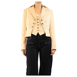 Alice by Temperley Beige castell jacket - size UK 14 Beige