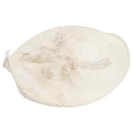 Autre Marque Fascinator creme Cru