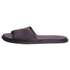 The row Navy Canal satin slides - size EU 40 Navy blue