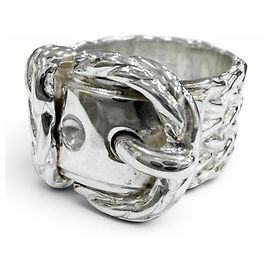 Hermès Hermes Vintage Diane 925 Bandring Silber