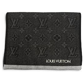 Louis Vuitton My Monogram Eclipse Stole Brown Black